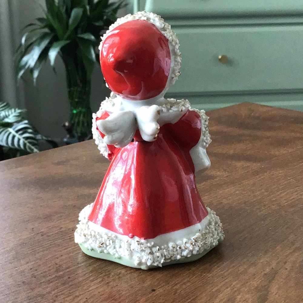 Vintage Lefton Christmas Angel Bell - Picture 2 of 16